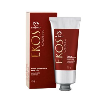 Natura Ekos Polpa Hidratante para os Pés Castanha